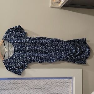 Hannah Maternity Fitted Short Sleeve Knit Dress